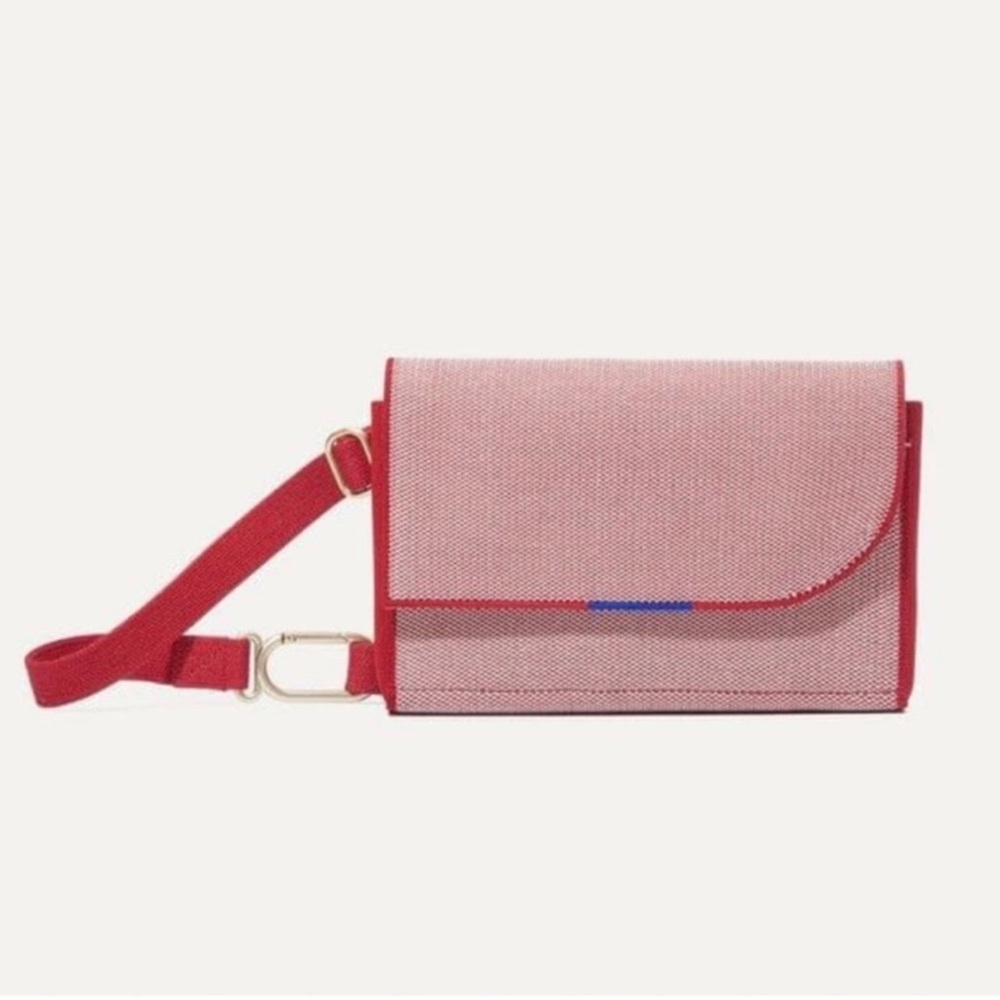 Rothy's Pink and Red Crossbody Bag